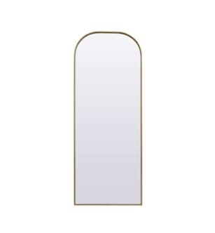 ARKA-E MR1B2874BRS Wall Mounted Mirror in Brass