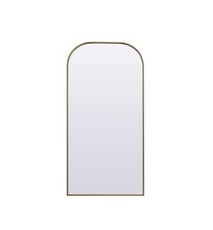 ARKA-E MR1B3266BRS Wall Mounted Mirror in Brass