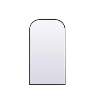 ARKA-E MR1B3566BLK Wall Mounted Mirror in Black