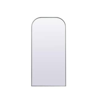 ARKA-E MR1B3572SIL Wall Mounted Mirror in Silver