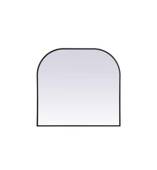 ARKA-E MR1B3634BLK Wall Mounted Mirror in Black