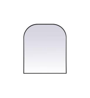 ARKA-E MR1B3642BLK Wall Mounted Mirror in Black