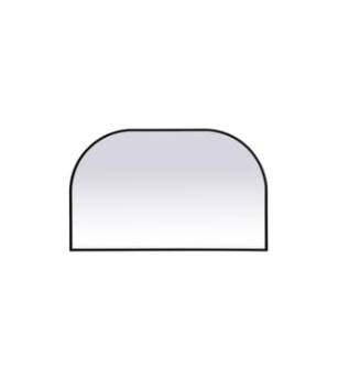 ARKA-E MR1B3924BLK Wall Mounted Mirror in Black