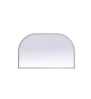 ARKA-E MR1B3924SIL Wall Mounted Mirror in Silver