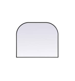 ARKA-E MR1B4034BLK Wall Mounted Mirror in Black