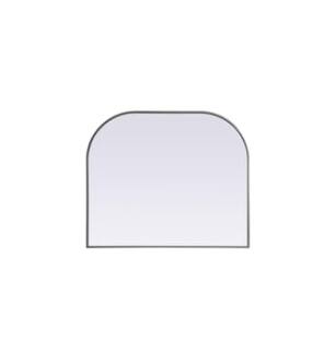 ARKA-E MR1B4034SIL Wall Mounted Mirror in Silver