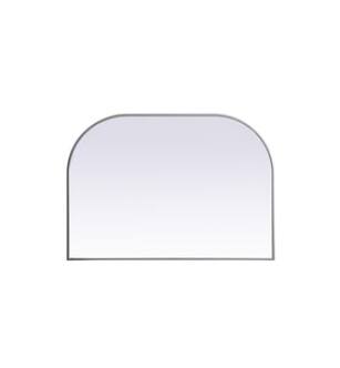 ARKA-E MR1B4230SIL Wall Mounted Mirror in Silver