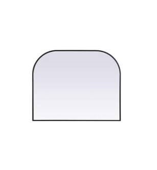 ARKA-E MR1B4234BLK Wall Mounted Mirror in Black