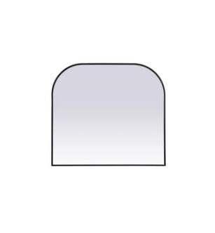 ARKA-E MR1B4238BLK Wall Mounted Mirror in Black