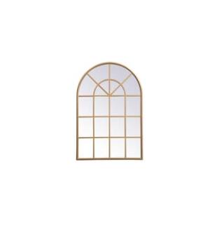 ARKA-E MR612842BR Wall Mounted Mirror in Brass