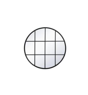 ARKA-E MR633636BK Wall Mounted Mirror in Black