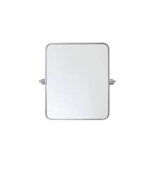 ARKA-E MR6A2024SIL Wall Mounted Mirror in Silver/Silver