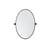 Arka MR6C2132BLK Wall Mounted Mirror in Black/Black