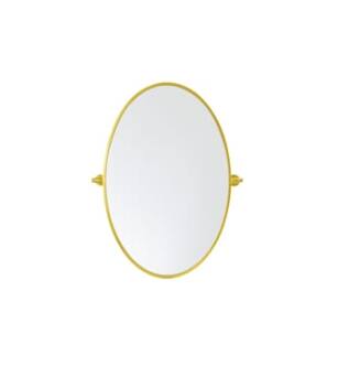 ARKA-E MR6C2132GD Wall Mounted Mirror in Gold/Gold