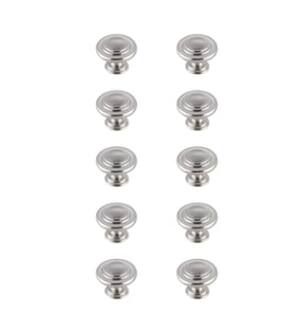 ARKA-E KB2006-NK-10PK Cabinet Knob in Brushed Nickel/Brushed Nickel