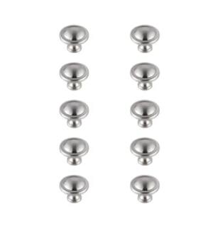 ARKA-E KB2007-NK-10PK Cabinet Knob in Brushed Nickel/Brushed Nickel