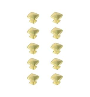 ARKA-E KB2023-GD-10PK Cabinet Knob in Brushed Gold/Brushed Gold
