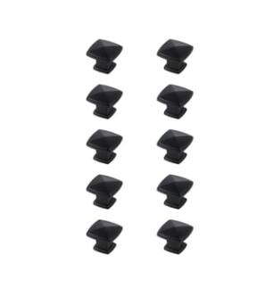 ARKA-E KB2023-MB-10PK Cabinet Knob in Matte Black/Matte Black