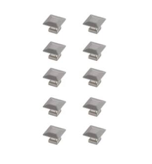 ARKA-E KB2025-NK-10PK Cabinet Knob in Brushed Nickel/Brushed Nickel