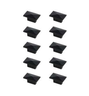 ARKA-E KB2026-MB-10PK Cabinet Knob in Matte Black/Matte Black