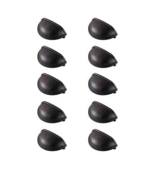 ARKA-E PL3002-ORB-10PK Cabinet Knob in Oil Rubbed Bronze/Oil Rubbed Bronze