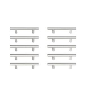 ARKA-E PL400-3-NK-10PK Cabinet Knob in Brushed Nickel/Brushed Nickel