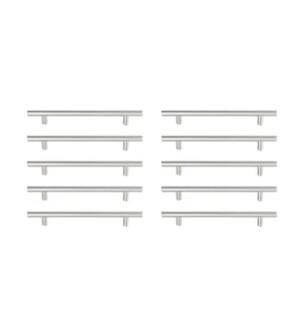 ARKA-E PL400-6-NK-10PK Cabinet Knob in Brushed Nickel/Brushed Nickel