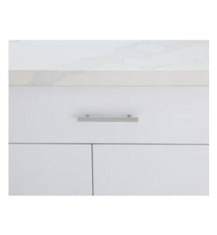 ARKA-E PL402-5-NK-10PK Cabinet Knob in Brushed Nickel/Brushed Nickel