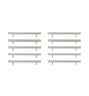 ARKA-E PL402-6-NK-10PK Cabinet Knob in Brushed Nickel/Brushed Nickel
