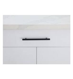 ARKA-E PL402-7-MB-10PK Cabinet Knob in Matte Black/Matte Black