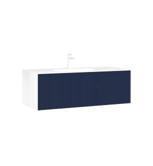 ARKA-O 3000379 Cube 47.24 In Vanity Cabinet In Lacquer/Blue
