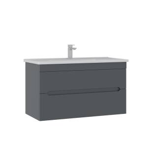 Arka 3002307 Varna 39.37 In Vanity Cabinet In Lacquer/Anthracite