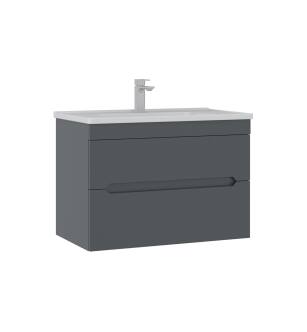 ARKA-O 3002301 Varna 31.49 In Vanity Cabinet In Lacquer/Anthracite