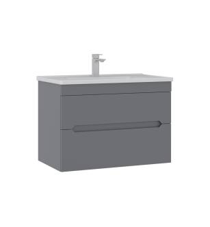 ARKA-O 3002300 Varna 31.49 In Vanity Cabinet In Lacquer/Gray