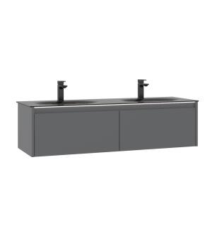 ARKA-O 3001184 Lisbon 51.96 In Vanity Cabinet In Lacquer/Grey