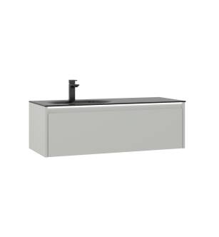 ARKA-O 3001173 Lisbon 43.30 In Vanity Cabinet In Lacquer/Cashmere