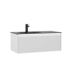 ARKA-O 3001159 Lisbon 35.43 In Vanity Cabinet In Lacquer/White