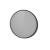 Arka 3000074 Lisbon Round Mirror 29.51 In In Lacquer/Anthracite