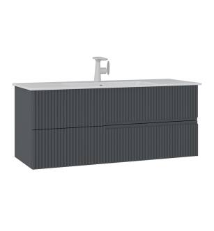 Arka 3001354 Moonlight 47.24 In Vanity Cabinet In Lacquer/Anthracite