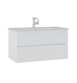 ARKA-O 3004933 Moonlight 35.43 In Vanity Cabinet In Lacquer/White