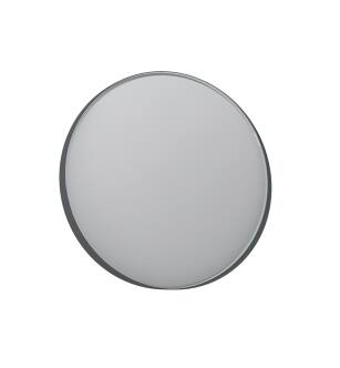 Arka 3001347 Moonlight 35.43 In Round Mirror In Lacquer/Anthracite