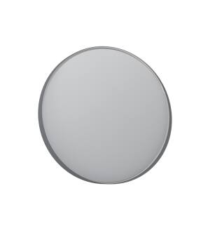 ARKA-O 3001333 Moonlight 29.52 In Round Mirror In Lacquer/Grey