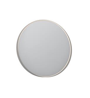 ARKA-O 3001336 Moonlight 29.52 In Round Mirror In Lacquer/Mink