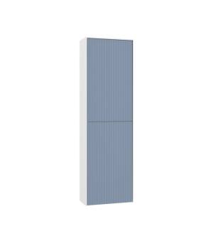 ARKA-O 3000366 Cube 15.74 in Side Cabinet in Lacquer/Light Blue
