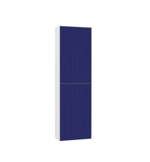 ARKA-O 3000363 Cube 15.74 in Side Cabinet in Lacquer/Blue