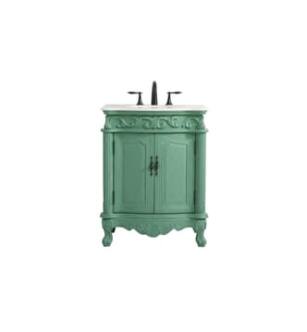 ARKA-E VF-1008VM Bathroom Vanity in Vintage Mint/Antique Bronze