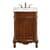 Arka VF-1005-VW Bathroom Vanity in Teak/Antique Bronze