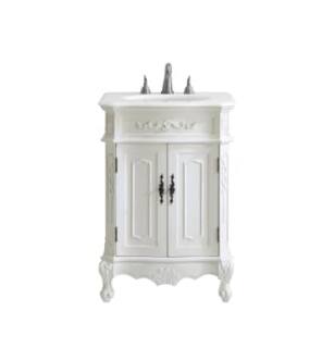 ARKA-E VF-1006-VW Bathroom Vanity in Antique White/Antique Bronze