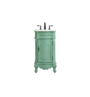 ARKA-E VF10119VM-VW Bathroom Vanity in Vintage Mint/Antique Bronze
