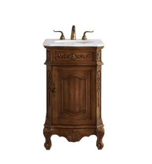 ARKA-E VF10121TK-VW Bathroom Vanity in Teak/Antique Bronze